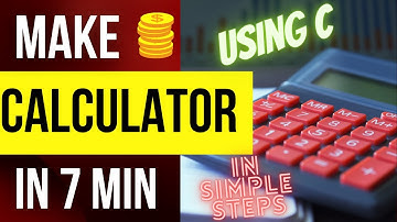 How to create a simple Calculator using c language in hindi || programing for beginners