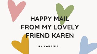 Happy mail from my lovely friend Karen
Thank you for subscribing and watching my video
I love crafting and sharing my love to others
and teach new techniques and skills.
https://www.facebook.com/DesignbyKarenM/
https://twitter.com/Karian77
https://www.instagram.com/karian77/
https://uk.pinterest.com/karenmcclure77/
https://karamiasu.blogspot.com/
Also was Design Team Member for
Scrimpys Lace Closet
Guest Design Team Member for November 2016 & April 2017 at Xanderous Crafty Stash
Also was Guest Design Team Member for January 2017 at Fernli Designs Happy mail from my lovely friend Karen