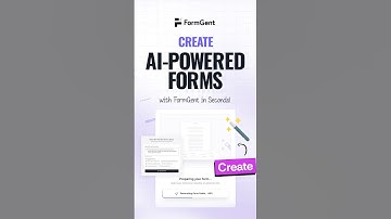 Create AI-Powered Forms with FormGent in Seconds! ⚡🤖