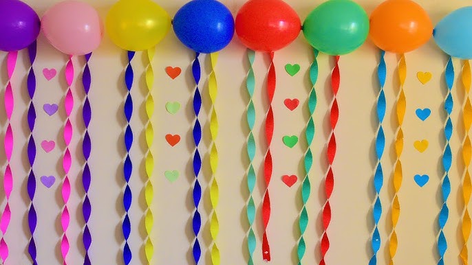 How to make Balloon Ribbon 