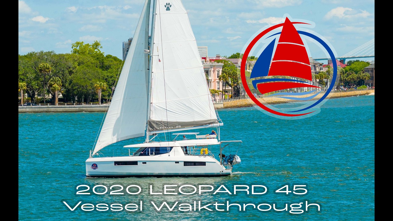 ⁣2020 Leopard 45 Guided Walkthrough | Catamaran For Sale