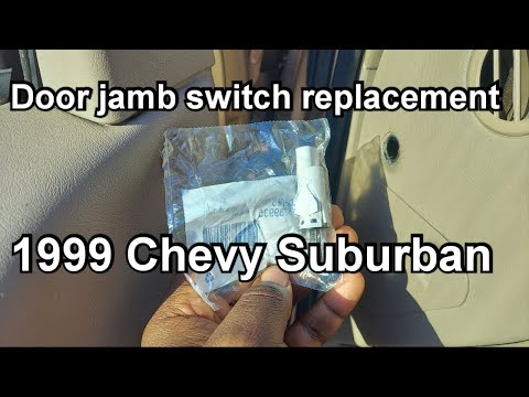 HOW TO FIX GMC & CHEVROLET DOOR JAMB SWITCH!! 1995-1999