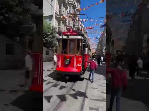 nostaljik tramvay #istanbul #shorts #gezilecekyerler #tramvay