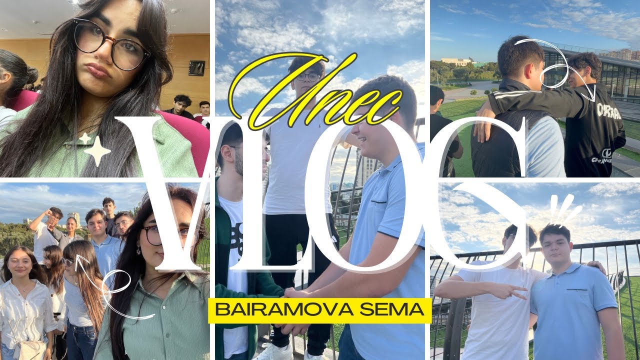 Qrup Vlogu 🙌📸 UNEС #2 #unec #vlog #students #university #TUDİFAK 