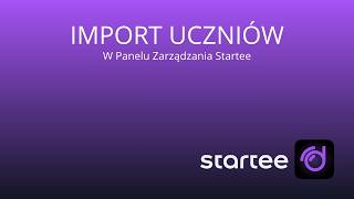 Jak dodać uczniów do szkoły i klas? (import + ręczne dodawanie)