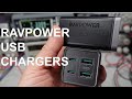RAVPOWER 65W and 120W USB C and A Power Adapter Review and Test