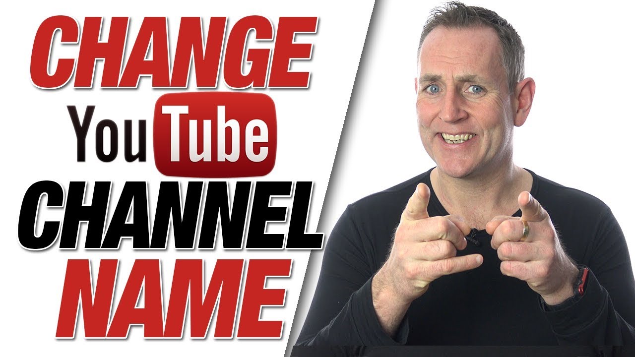 Change Youtube Channel Name How To Change Your Youtube Name Youtube