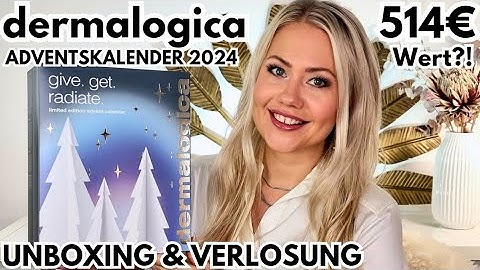 Dermalogica Adventskalender 2024 | Unboxing & Verlosung