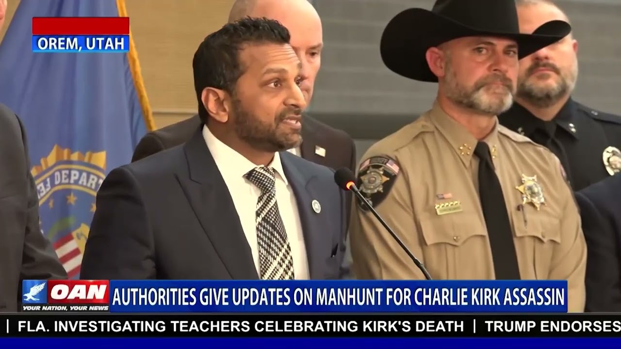 FBI Director Kash Patel Details Historic 33-Hour Investigation into Charlie Kirk’s Assassin