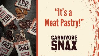 It s a meat pastry A Carnivore Snax review by the Fat Fueled Family Danny Vega Maura Vega
