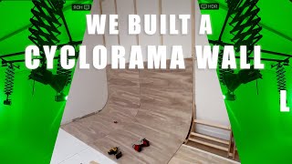 How we built cyclorama wall for under 1000 $ How we built cyclorama wall for under 1000 $