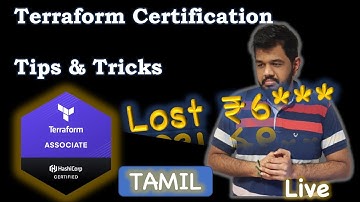 Terraform associate certification in Tamil | Get certified in first attempt| Terraform in Tamil