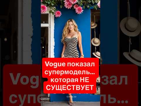 Vogue показал супермодель… которая НЕ СУЩЕСТВУЕТ