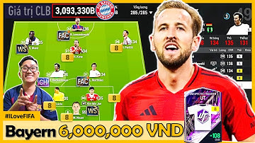 Phá Bay 6.000.000 VNĐ I Love Vụt Vòng Quanh Thế Giới Xây Dựng Đội Hình BAYERN MUNICH 1.000.000 TỶ