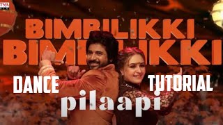 bimbiliki pilapi dance tutorial /sivakarthikeyan /prince/part 2
