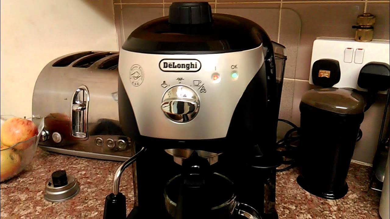 Delonghi ecc221 espresso coffee maker review YouTube