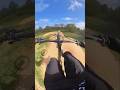Getting more comfortable with steep lipped jumps #mtb #shorts