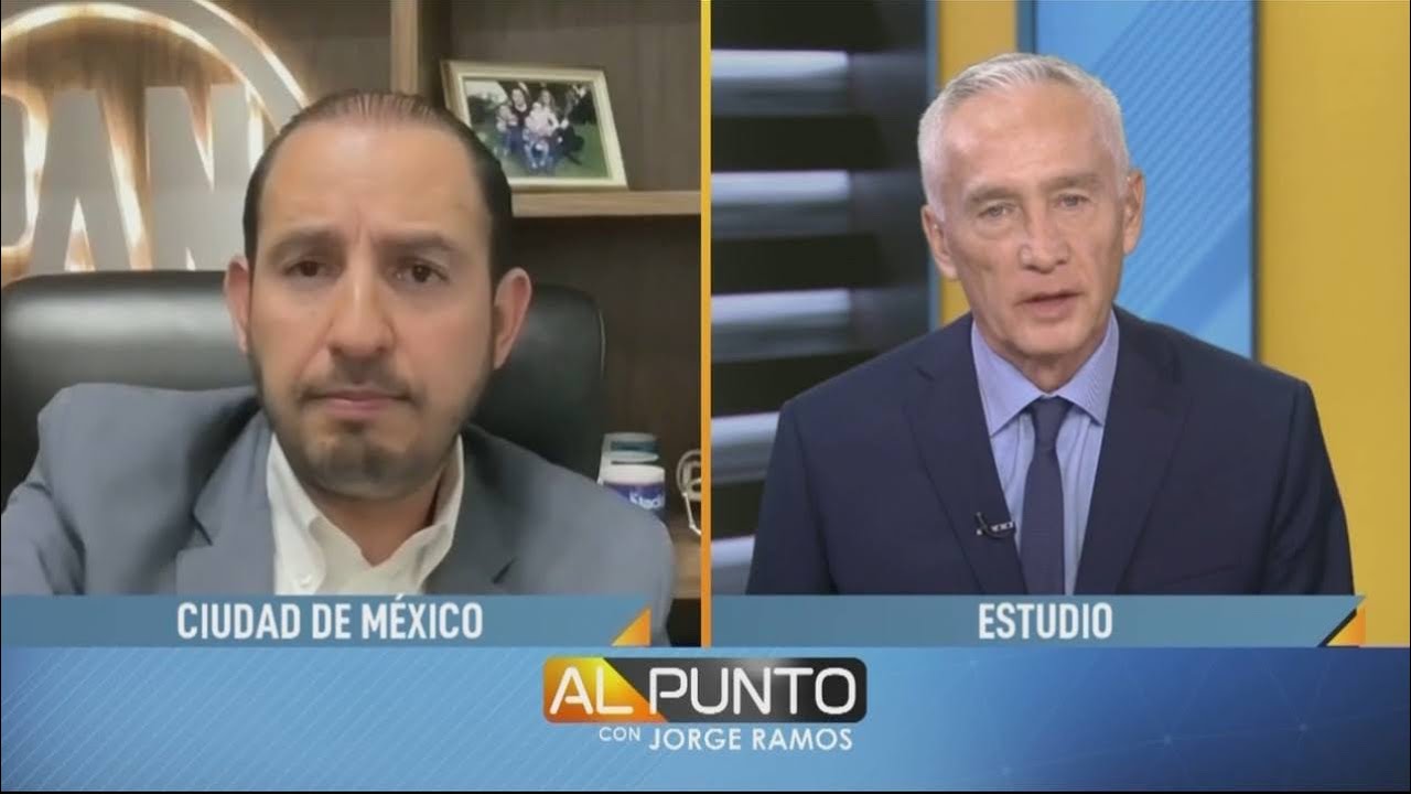 Entrevista en el programa Al Punto con Jorge Ramos de Univisión 