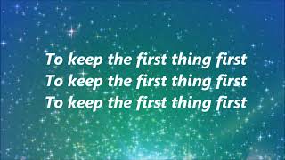 Consumed By Fire - First Things First (Lyrics)