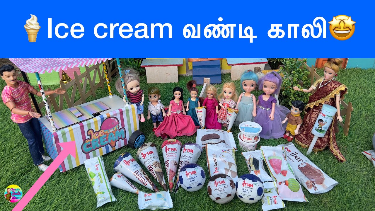 வசந்த காலம் Episode - 334 | எல்லா icecream மும் வாங்கி சாப்பிடலாமா 🤩🍧| Classic Barbie Show In Tamil