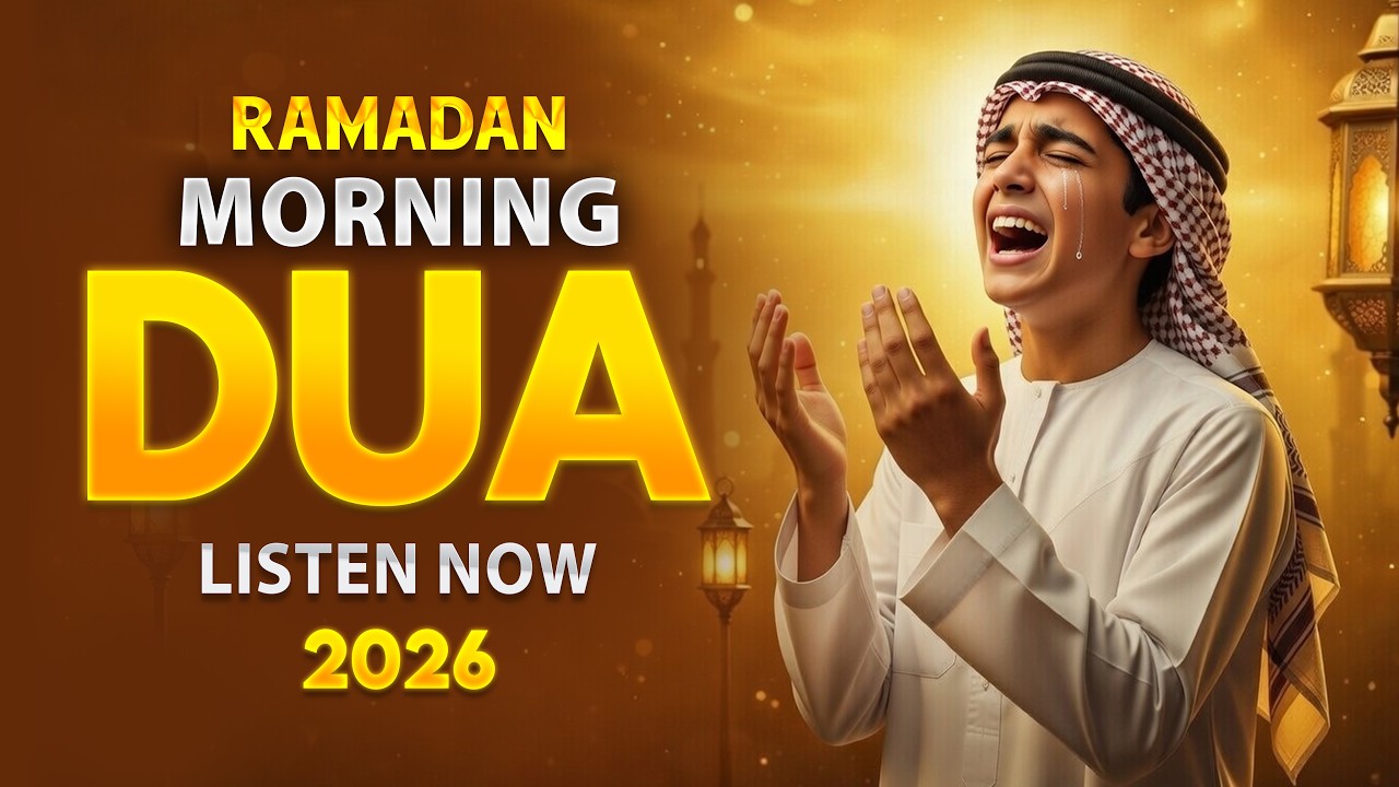 Ramadan Morning Dua 2026 | Heart-Touching Islamic Supplication | Start Your Day With Noor & Barakah