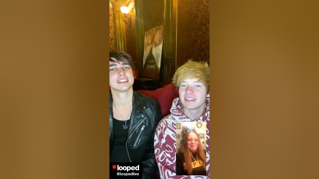 My Virtual Sam and Colby Meet and Greet!! 121420 YouTube