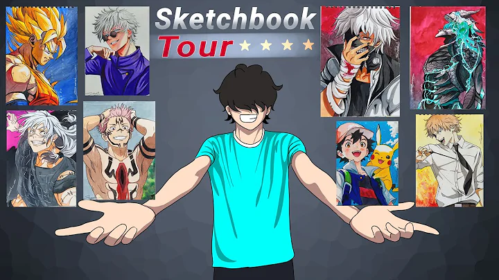 Sketchbook Tour Part 1.