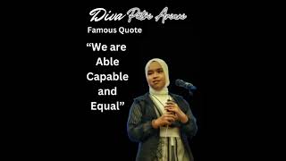Diva Putri Ariani Famous Quote.