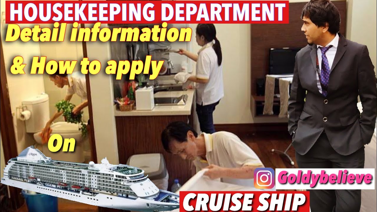 housekeeping manager jobs on cruise ships