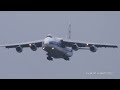 AN-124/АН-124 RA-82079 Volga-Dnepr Airlines landing Moscow (SVO) 02.05.2022