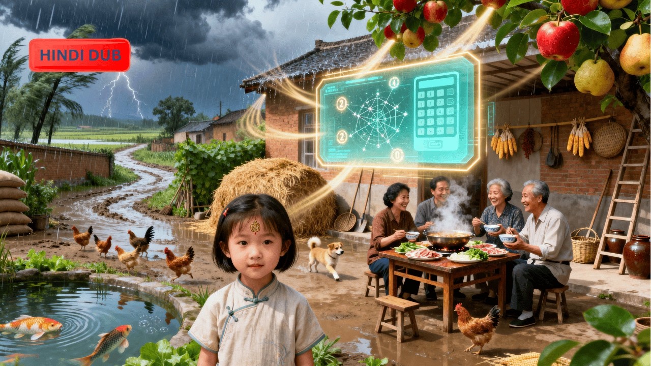 【Hindi Dub】🪙 विपत्ति के साल में मिला भविष्यवाणी सिस्टम, नन्ही ने बचाया पूरा परिवार 🔮✨