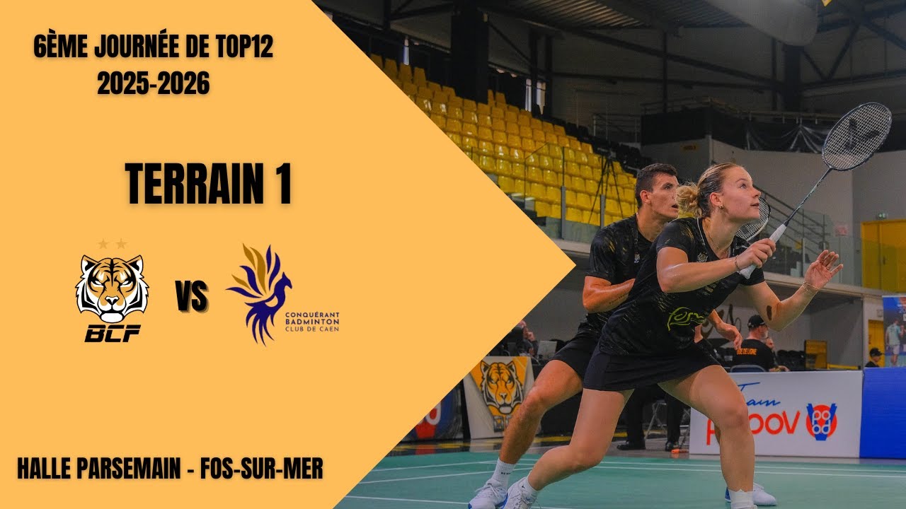 Top12 J6 - FOS-SUR-MER vs CAEN / Terrain 1