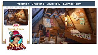 June's Journey - Volume 7 - Chapter 8 - Level 1512 - Sverri's Room (Complete Gameplay, in order.