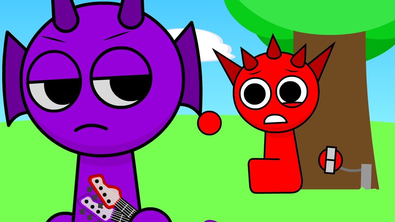 Sprunki Raddy Rage Raddy Furiously Issues (A Sprunki Cartoon #2) - YouTube