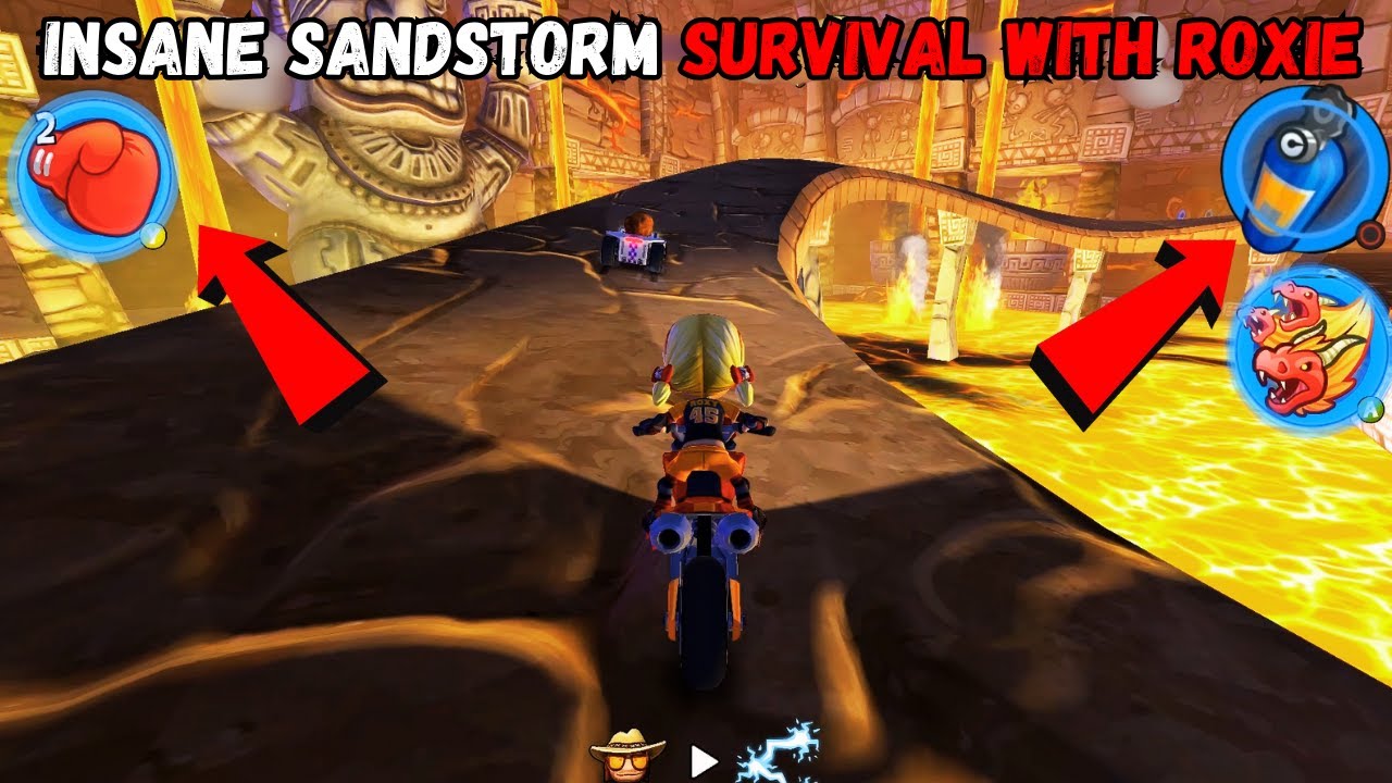 Only 1 Car Survives… Sandstorm Madness with Roxie  Beach Buggy Racing 2