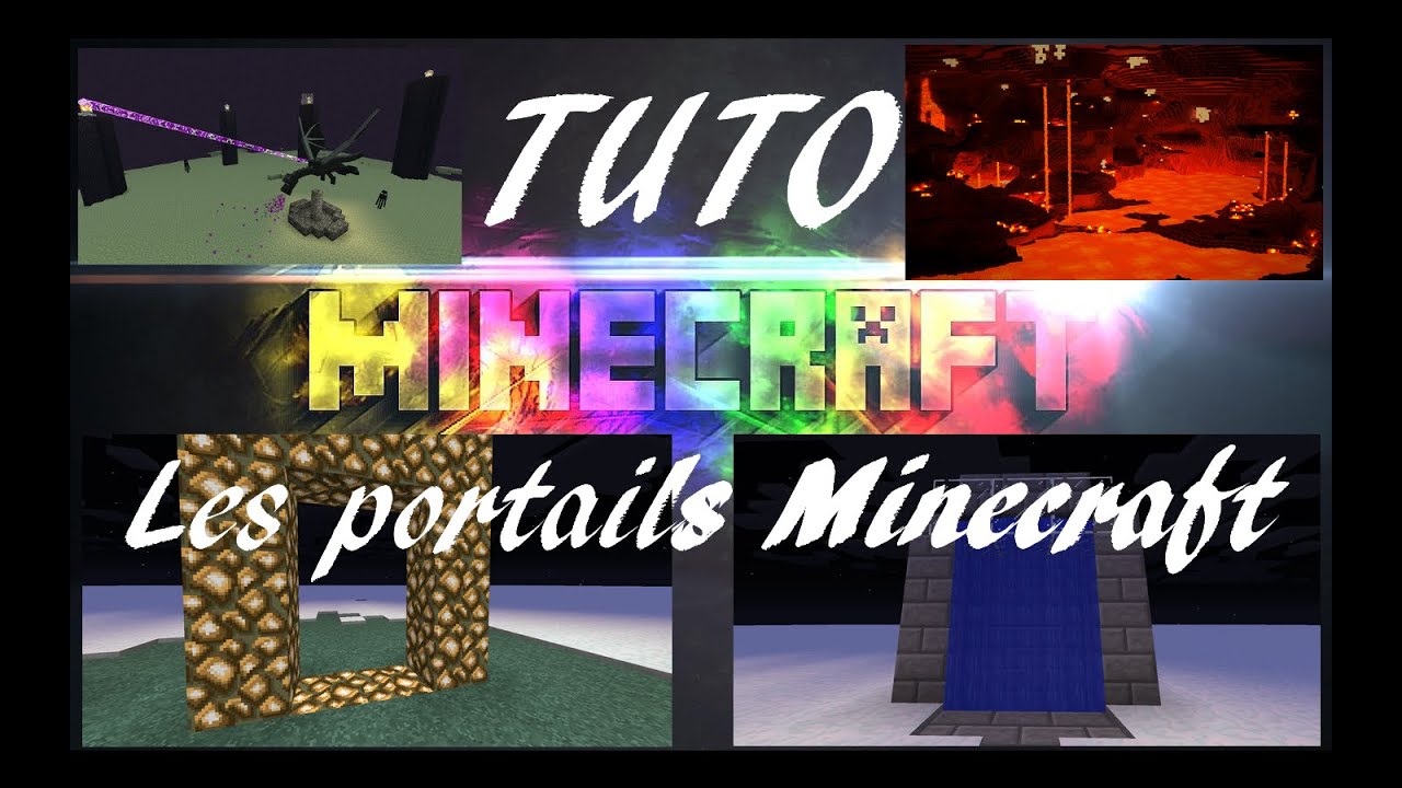 TuTo les portails minecraft 1.8 - YouTube
