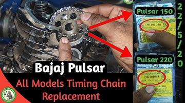 How To Replace Timing chain In Pulsar All Models