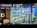 GRAND HYATT São Paulo, Brazil【4K Tour &amp; Review】DATED 5-Star Hotel