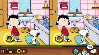 SNOOPY'S Spot The Difference Android-ios Gameplay-Android Games