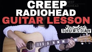 Creep Guitar Tutorial Radiohead Guitar Lesson |Easy Chords + Guitar Cover| chords