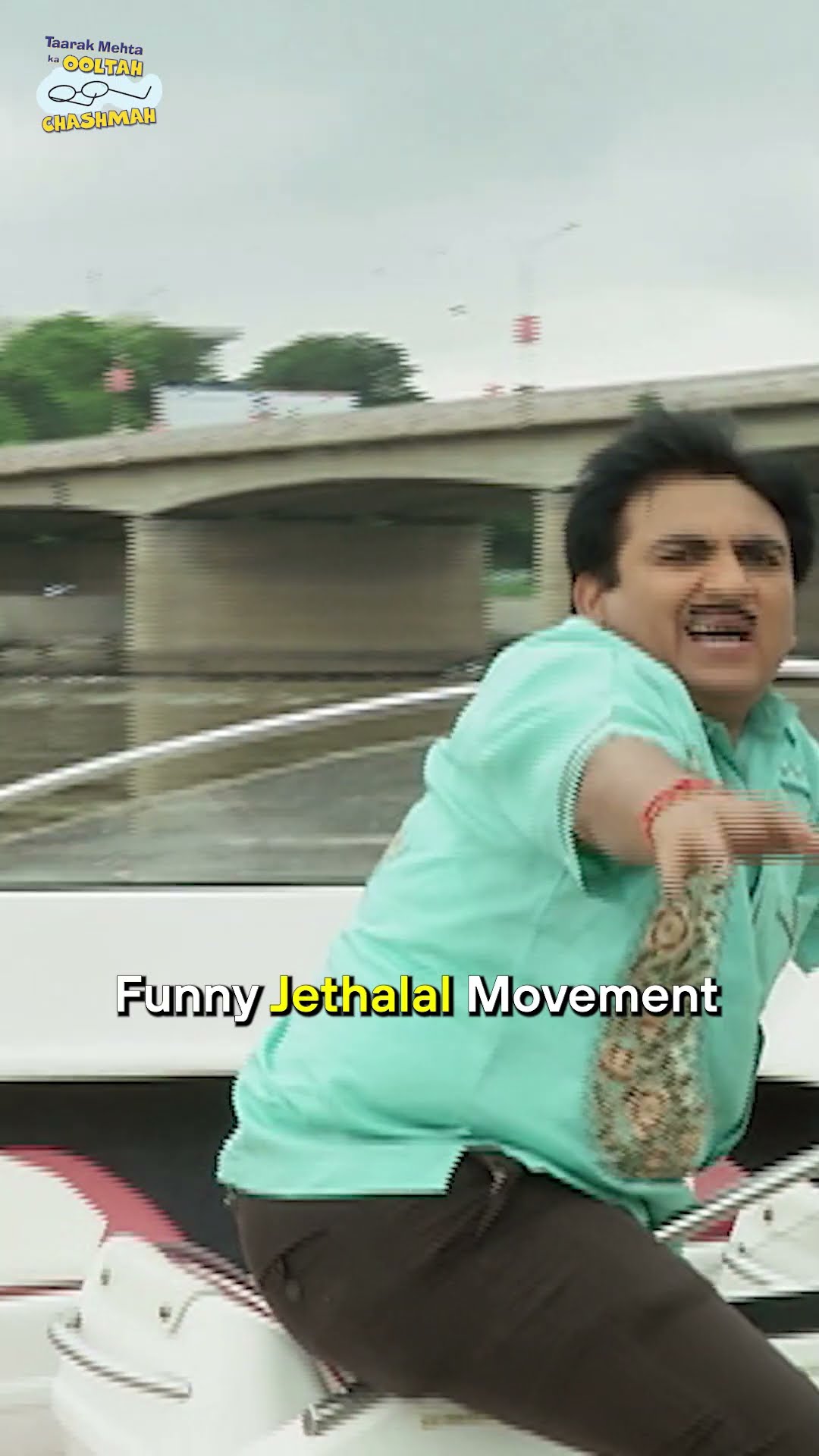 Funny Jethalal Movement!#tmkoc #funny #comedy #relatable #shorts #funnyshorts
