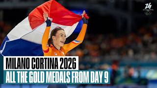 gold medal moments day 9 milan cortina olympics