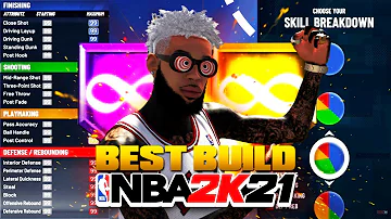 *CURRENT GEN* Best Playmaking Shot Creator Build 2k21!!! Play Shot Build for NBA 2k21 Current Gen!!!