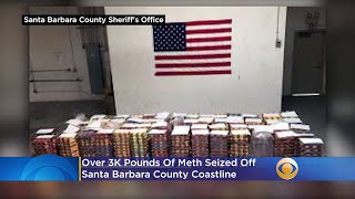 Over 3K Pounds Of Meth Seized Off Santa Barbara Co. Coast
