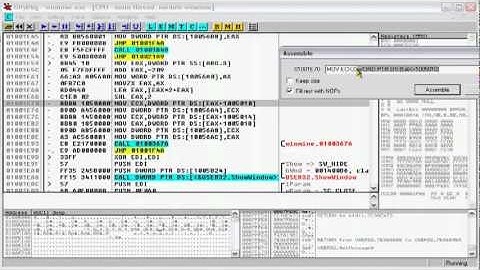 How to hack a Game  Using OllyDbg WinMine