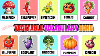 Lagu Nama-Nama Sayuran untuk Anak-Anak 🥦🥕 | Pelajari 20 Nama Sayuran dengan Suara Lambat & Lembut... screenshot 2
