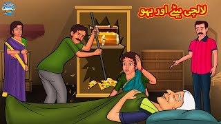 لالچی بیٹے اور بہو | Urdu Stories | Bedtime Stories | Urdu Fairy Tales | Magic Land