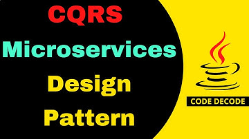 CQRS Design Pattern in Microservices Interview Questions and Answers | Code Decode