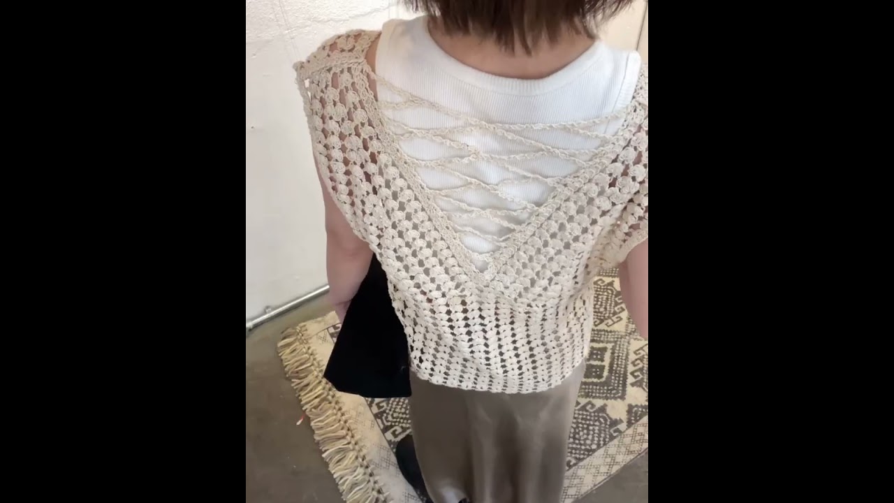 TODAYFUL "Crochet Knit Vest"クロシェニットベスト TODAYFUL 