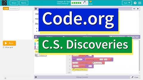 Code.org Lesson 10.5 Text | Tutorial with Answers | Unit 3 CS Discoveries